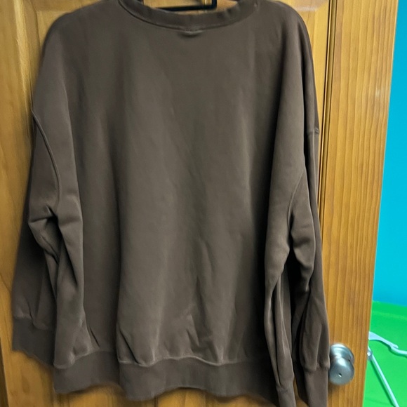 Nike Men's Crewneck Sweater in Brown XL - Picture 4 of 4